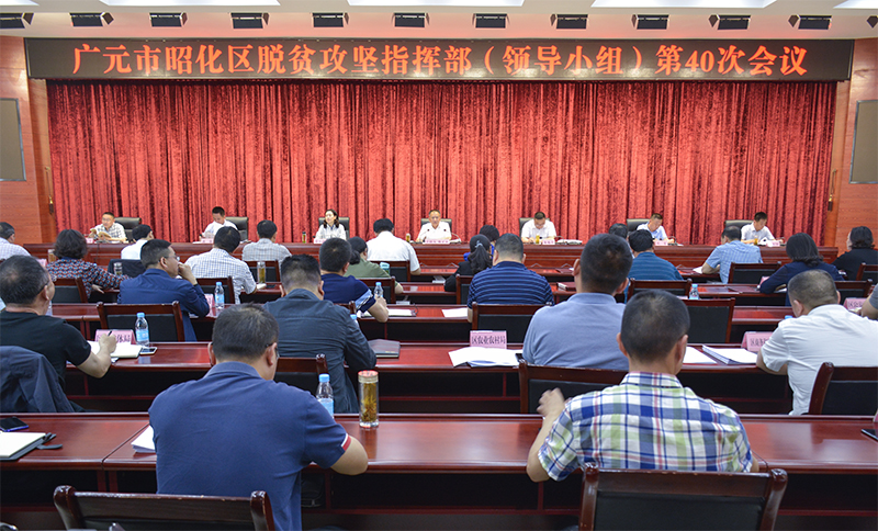 区脱贫攻坚指挥部（领导小组）第40次会议召开