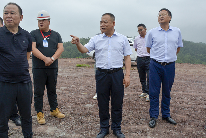 陈正永督导调研绿色家居产业城建设推进等工作