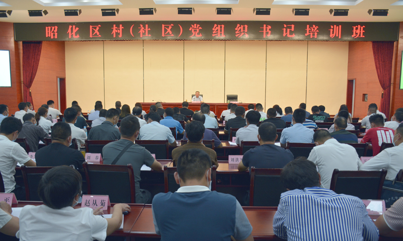 全区村（社区）党组织书记培训班开班