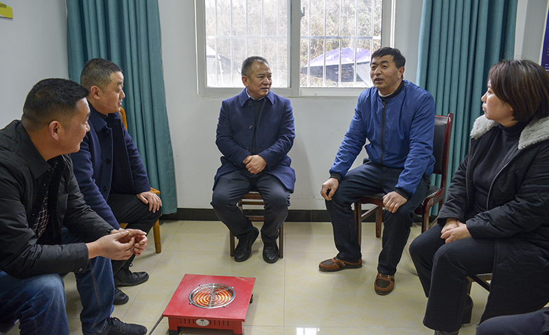 陈正永督导调研森林防火、疫情防控、村“两委”换届、产业发展等工作