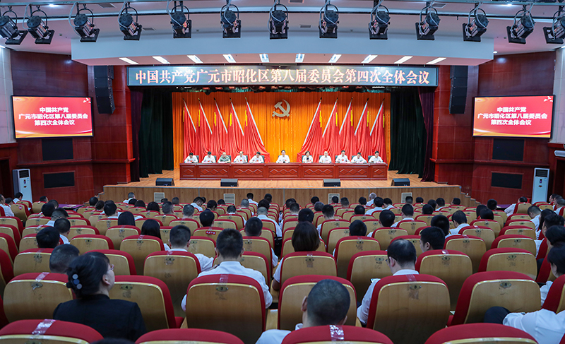 中共广元市昭化区委八届四次全会决议